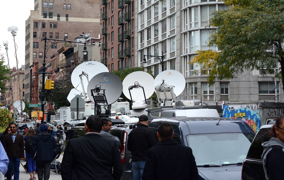 Global media reporting on security breach